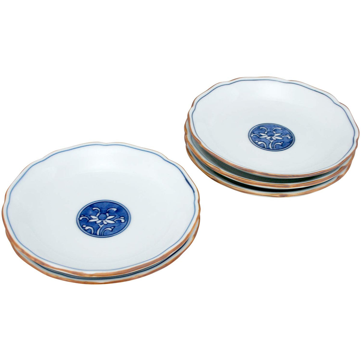 有田焼うつわ紀行(Aritayaki Utsuwa) Arita Ware 51965 Sadayama Kiln Expect Hanano Assorted Plates