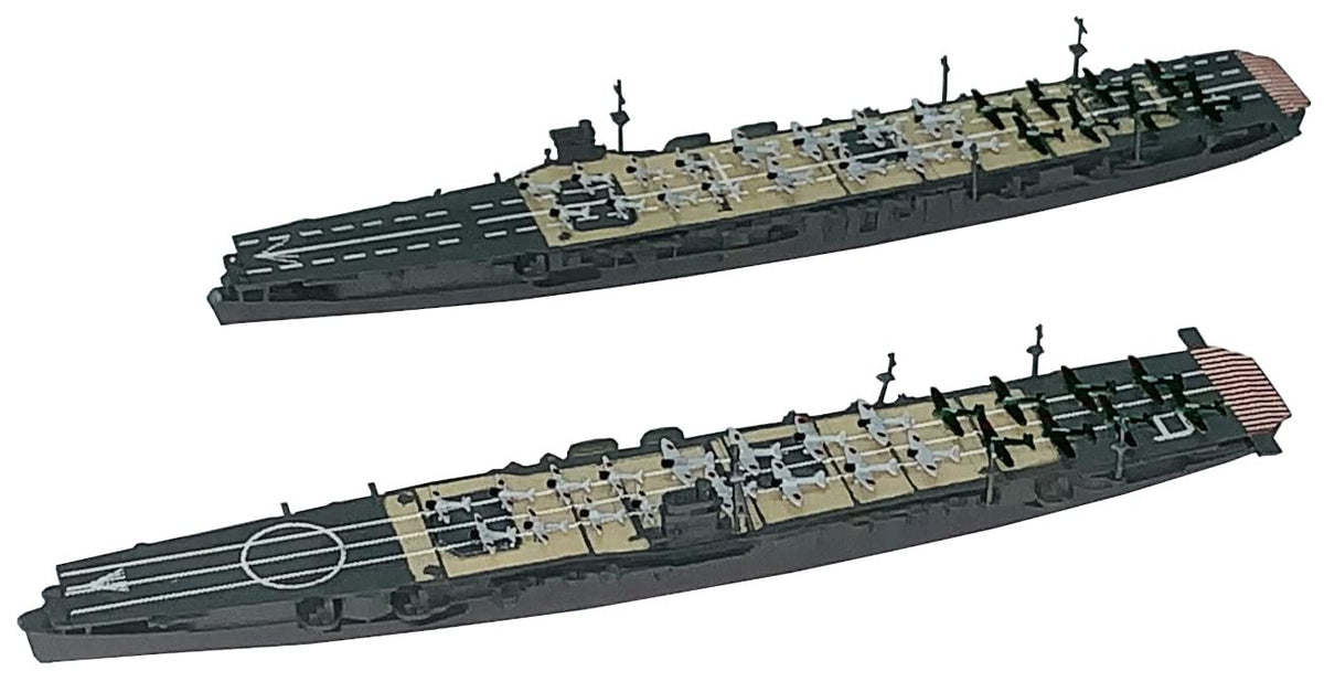 エイチエムエー HMA 1/2000 Japanese Navy Second Air Sentai Set (Aircraft Carrier Soryu and Flying Ryu) Resin Kit