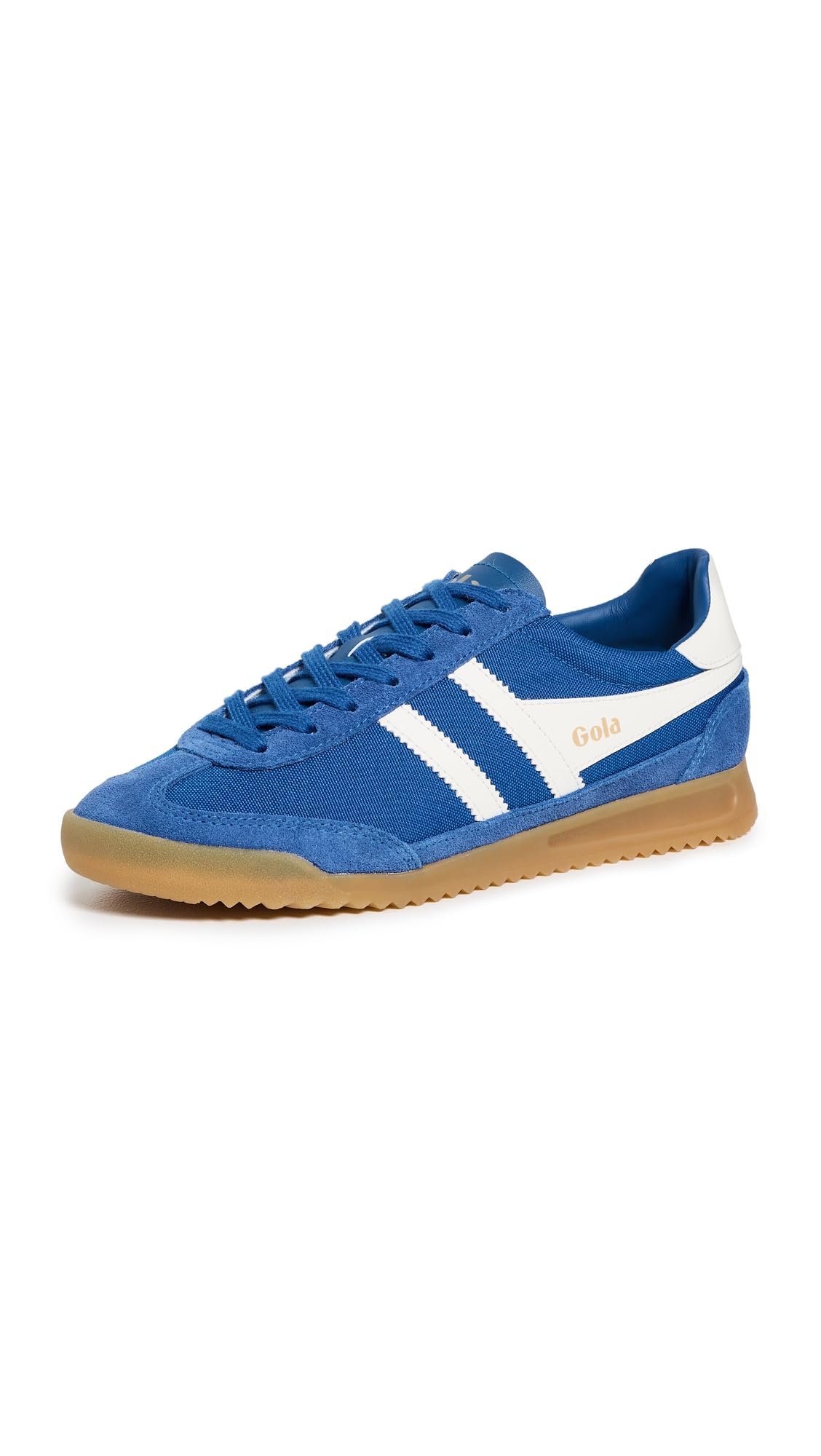 Gola Women's Tornado Sneakers, Sapphire/Off White, 7 Medium US