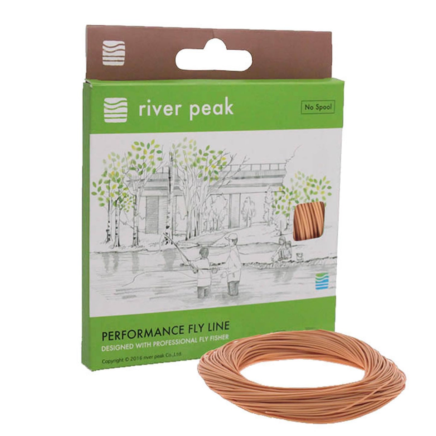 Fly Line DT-6F Double Taper Floating 100FT (30.5m) (Honey)