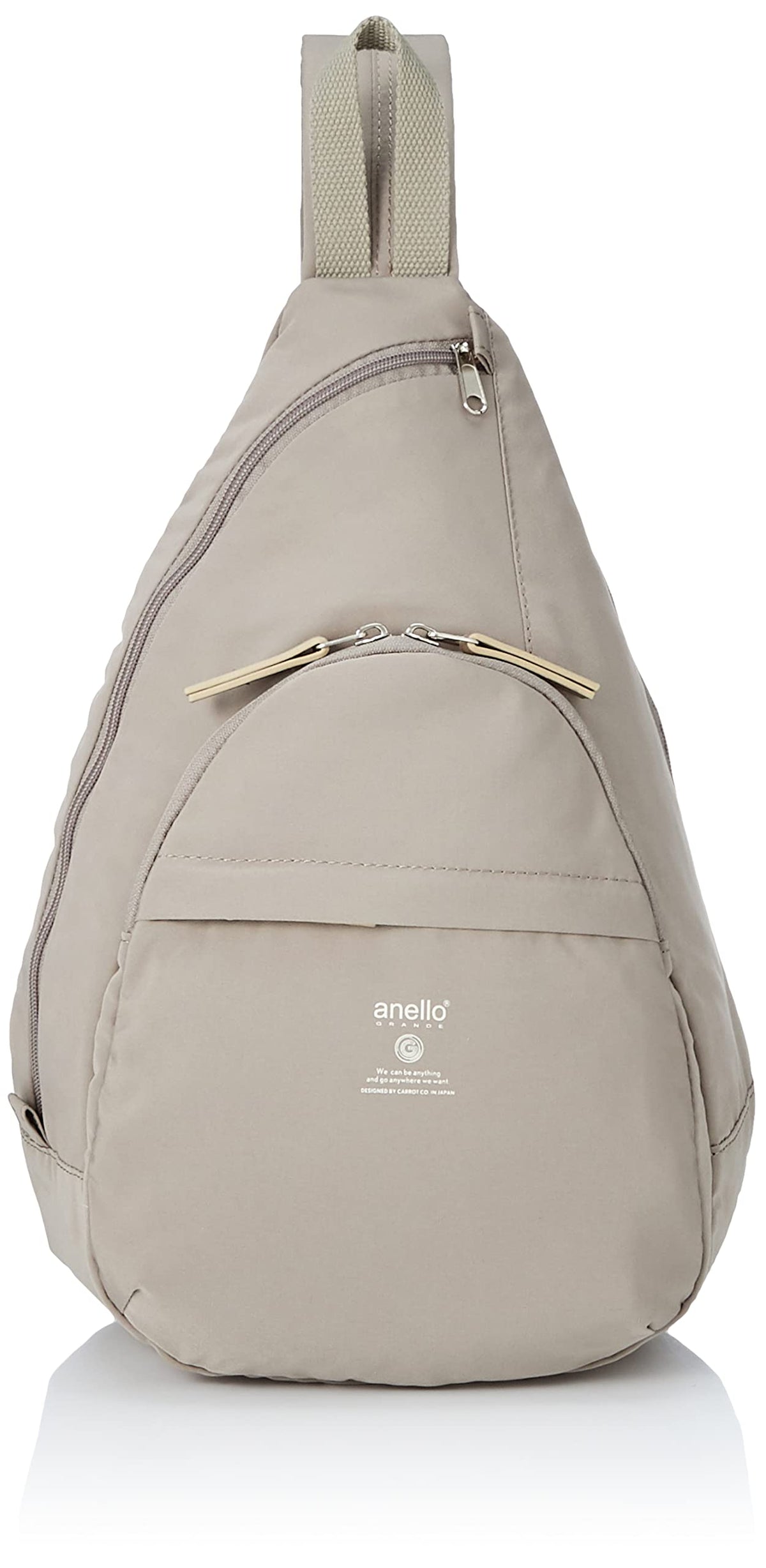 Anello Grande GTM0314 Body Bag, A5, grey beige, One Size