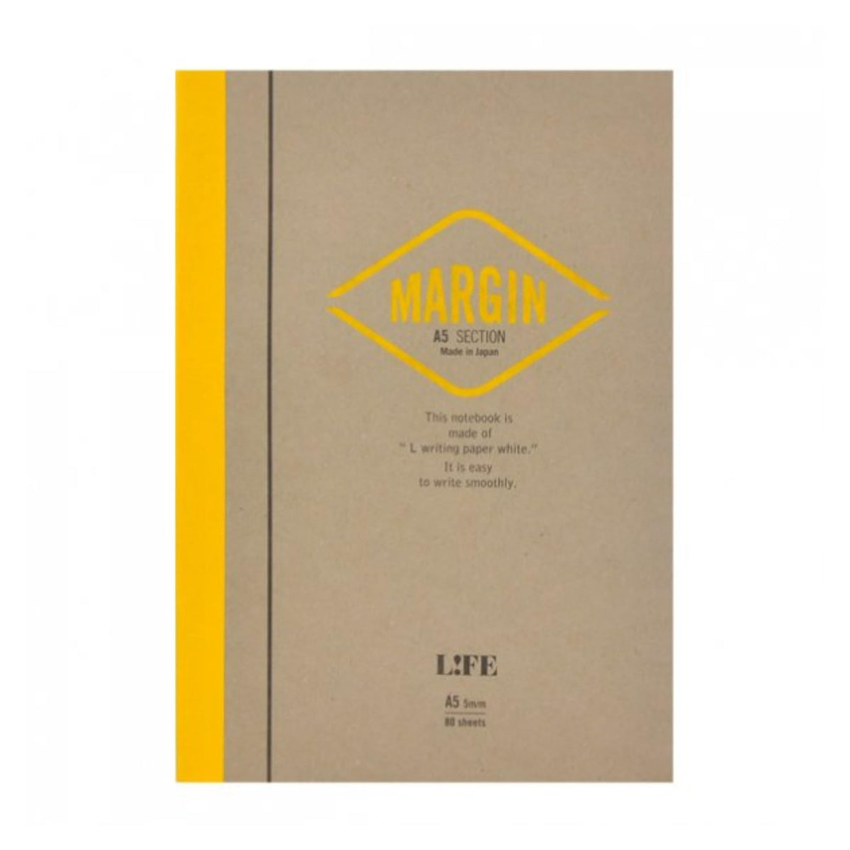 Life Note MARGIN A5 Yellow N710