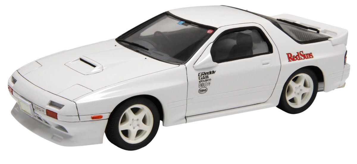 Fujimi Mokei ISD-5 EX-1 1/24 Initial D Series No.5 EX-1 Savanna RX-7 FC3S Late Model Ryosuke Takahashi (Includes Character Acrylic Stand)