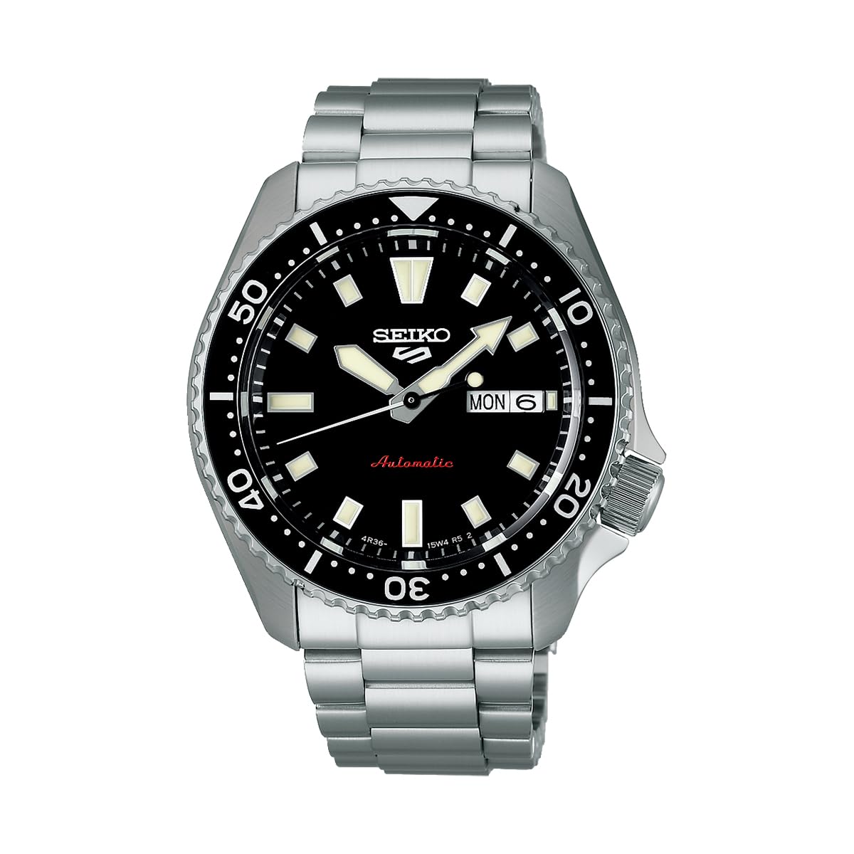 SEIKO 5 SKK Redux Men's Black Dial Automatic Watch SRPL85