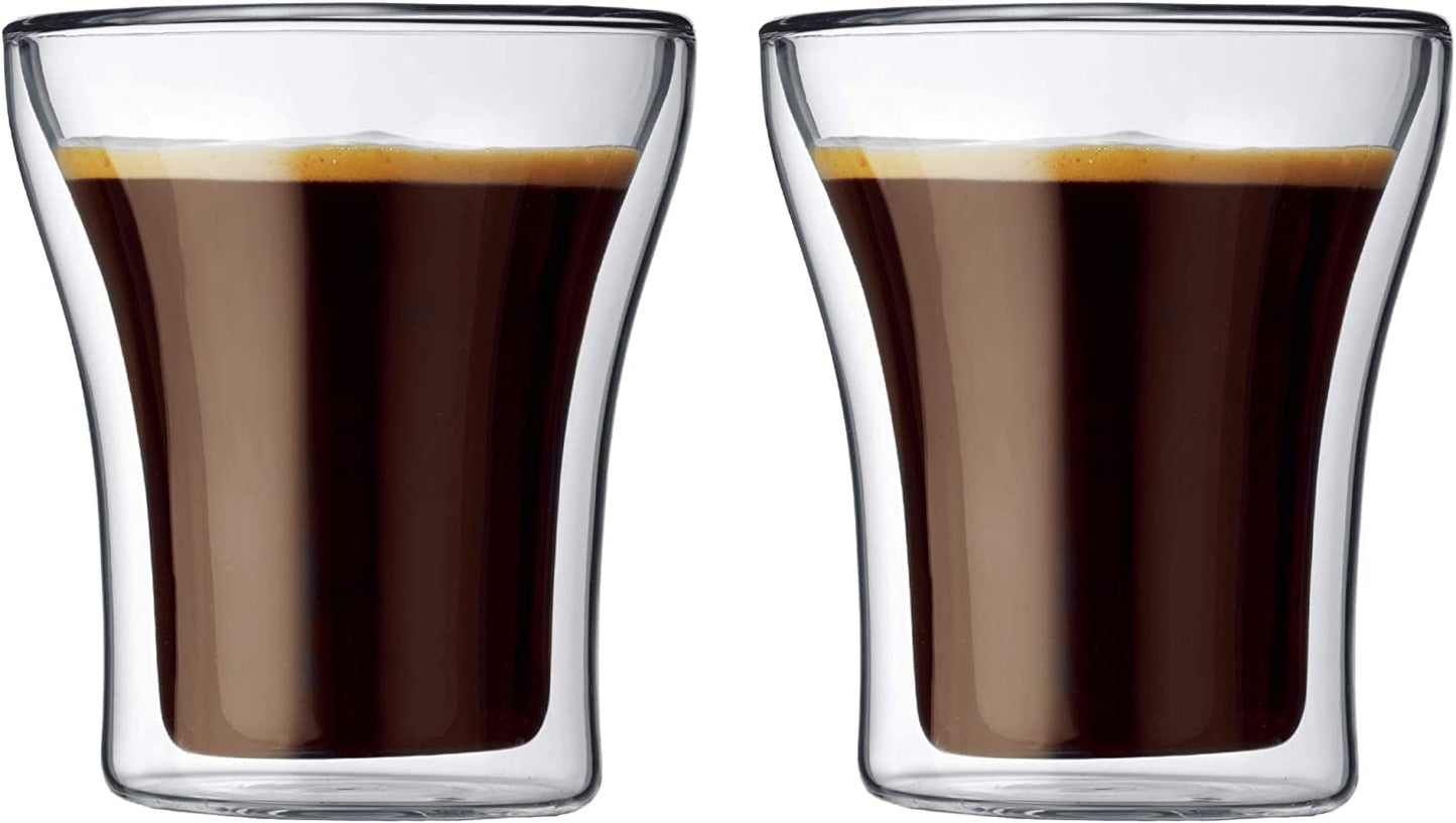 Bodum Assam Double Wall Tumbler/DOF Glass, Set of 2