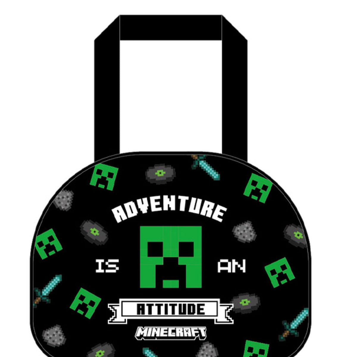 K Company Minecraft Kids Vinyl Bag B CKB2-MCT-B
