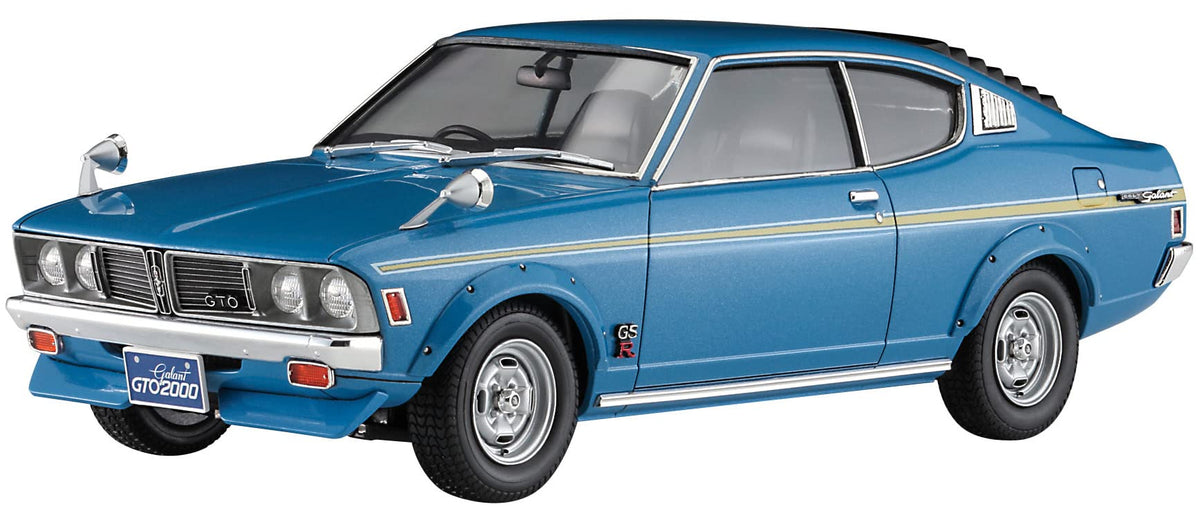 Hasegawa 20613 1/24 Mitsubishi Ganlant GTO 2000GSR Model Kit, Multi-Colour