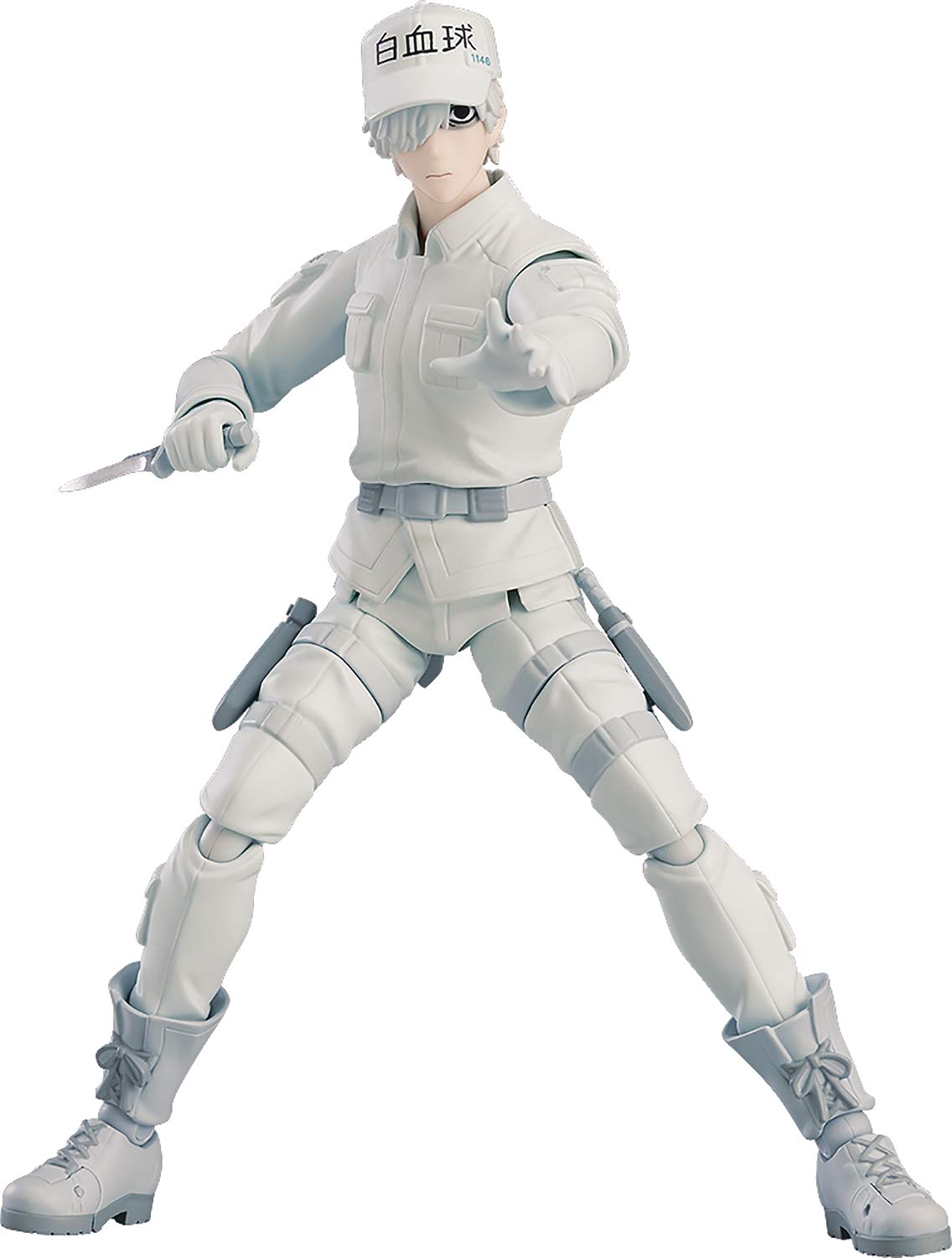 Max Factory Cells at Work!: White Blood Cell (Neutrophil) Figma Action Figure, Multicolor