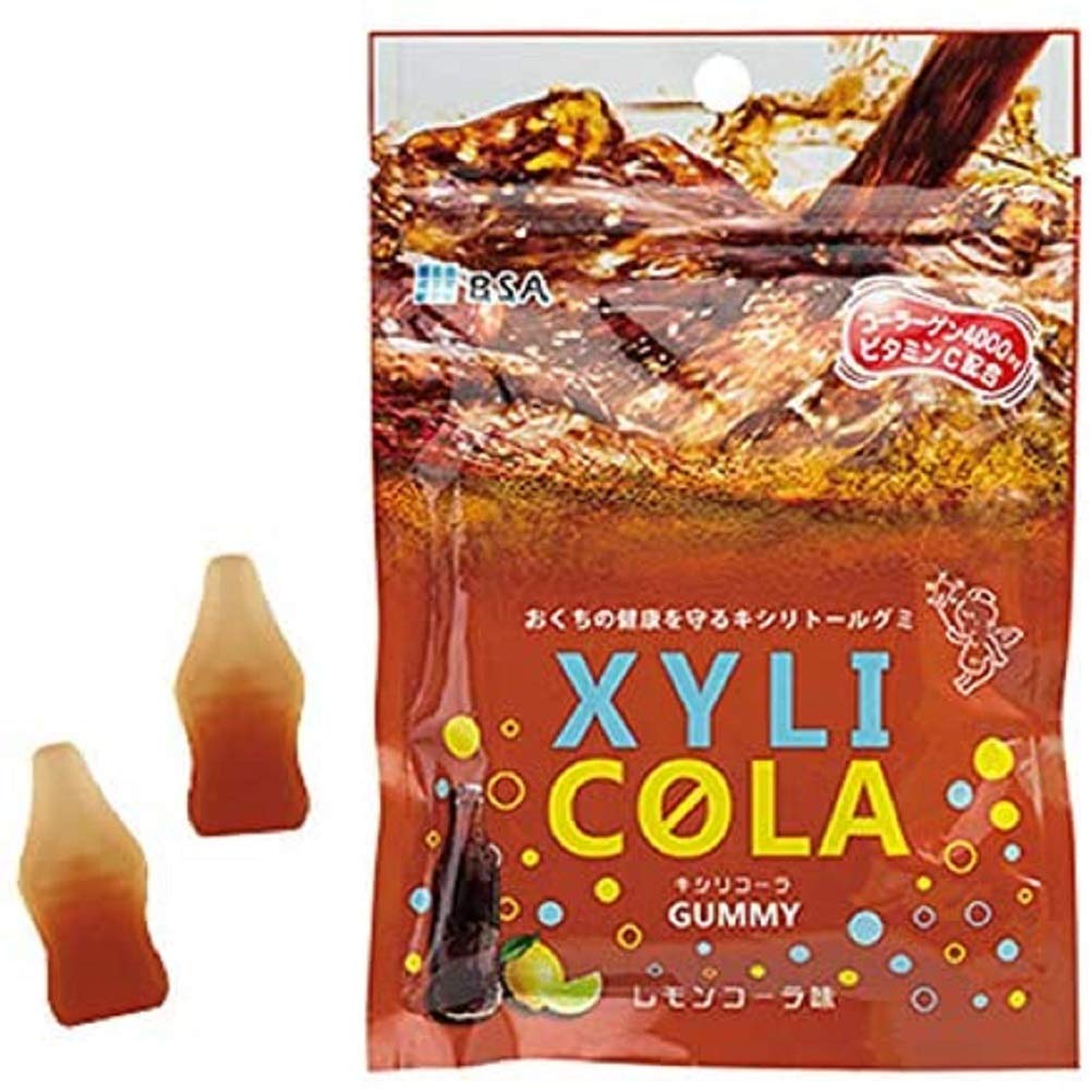 Xylitol gummy Kishirikora lemon cola taste 1 bag