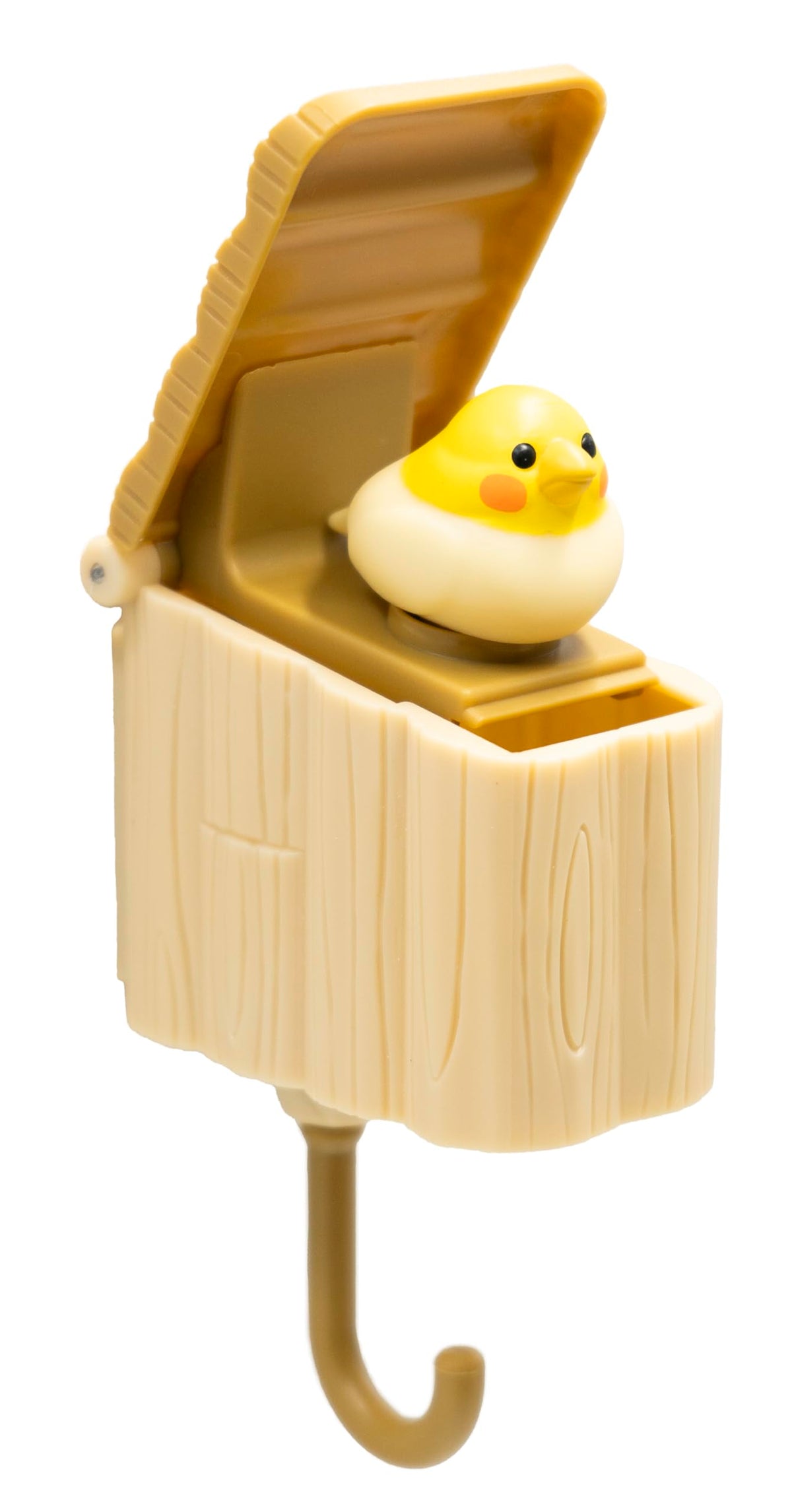 Bitte Biite 880 Key Hook, Tori Nest, Cockatiel, Approx. 2.4 x 1.5 x 3.6 inches (6 x 3.8 x 9.1 cm), Yellow