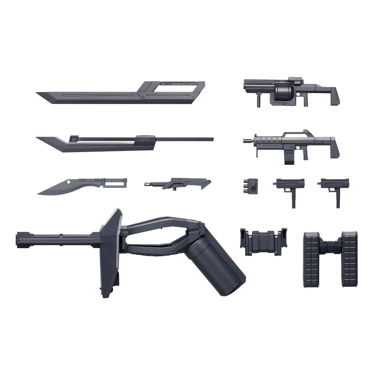BANDAI Spirits HG Boundary Battlers Weapon Set 2, 1/72 Scale, Color Coded Plastic Model
