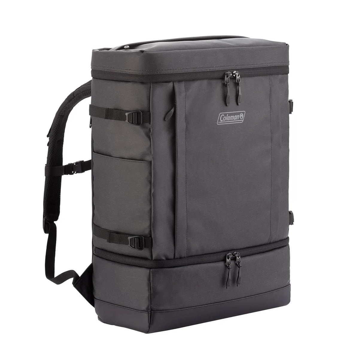 Coleman Shield 35+ 2-Layer Backpack, Heather Black
