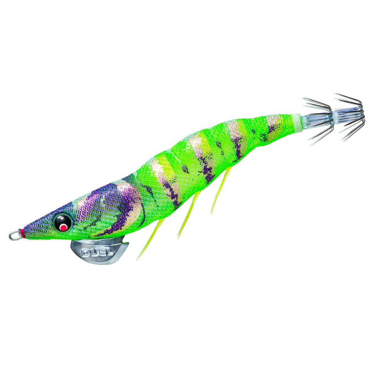 Duel Egi EZ-Q Dartmaster No. 3.0, No. 37: Nigori Lime, Squid Fishing, Blueback Squid, Squid Squid