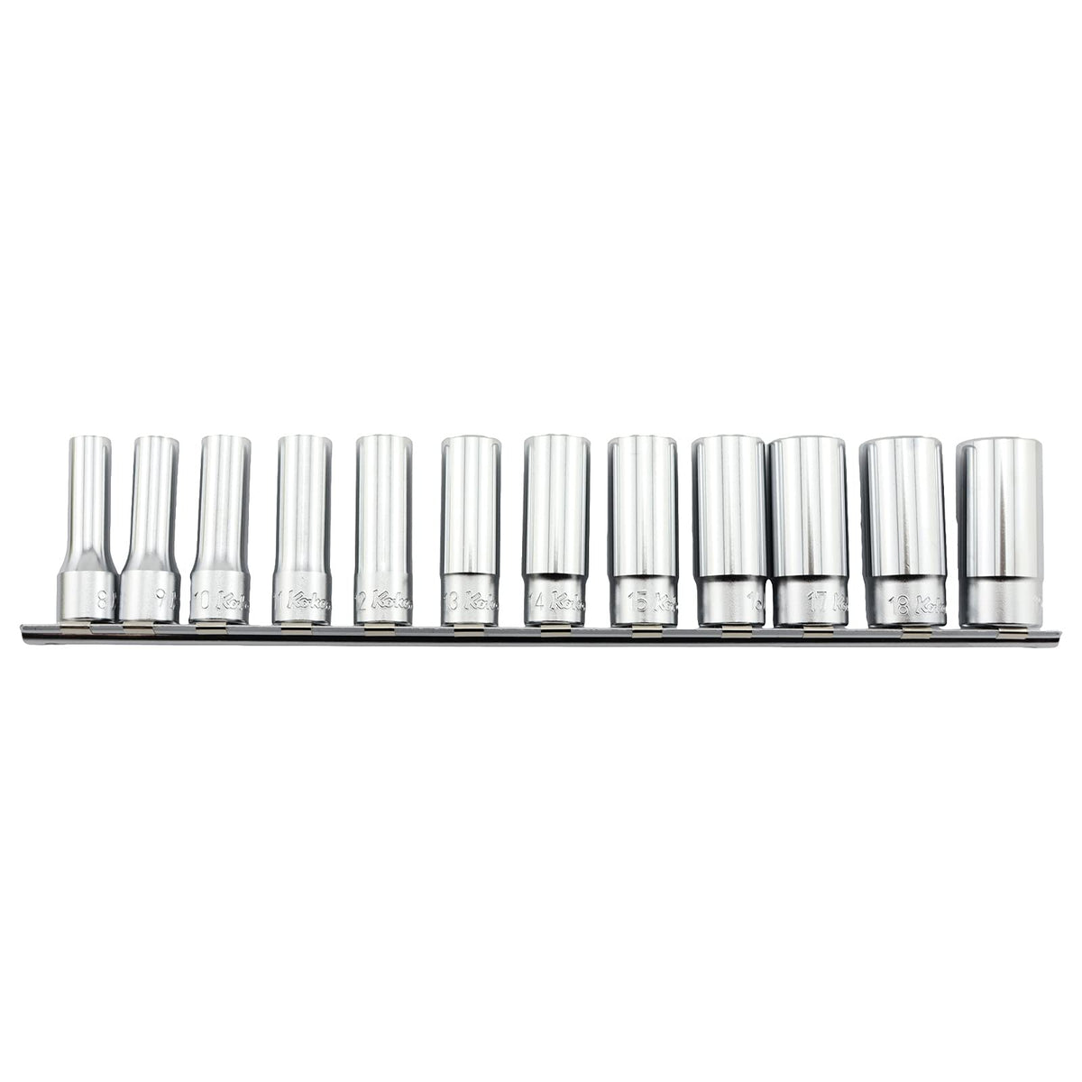 Ko-ken RS3300M/12 3/8 Sq. Dr. Socket set 8mm-19mm 6 point 300mm 12 pieces