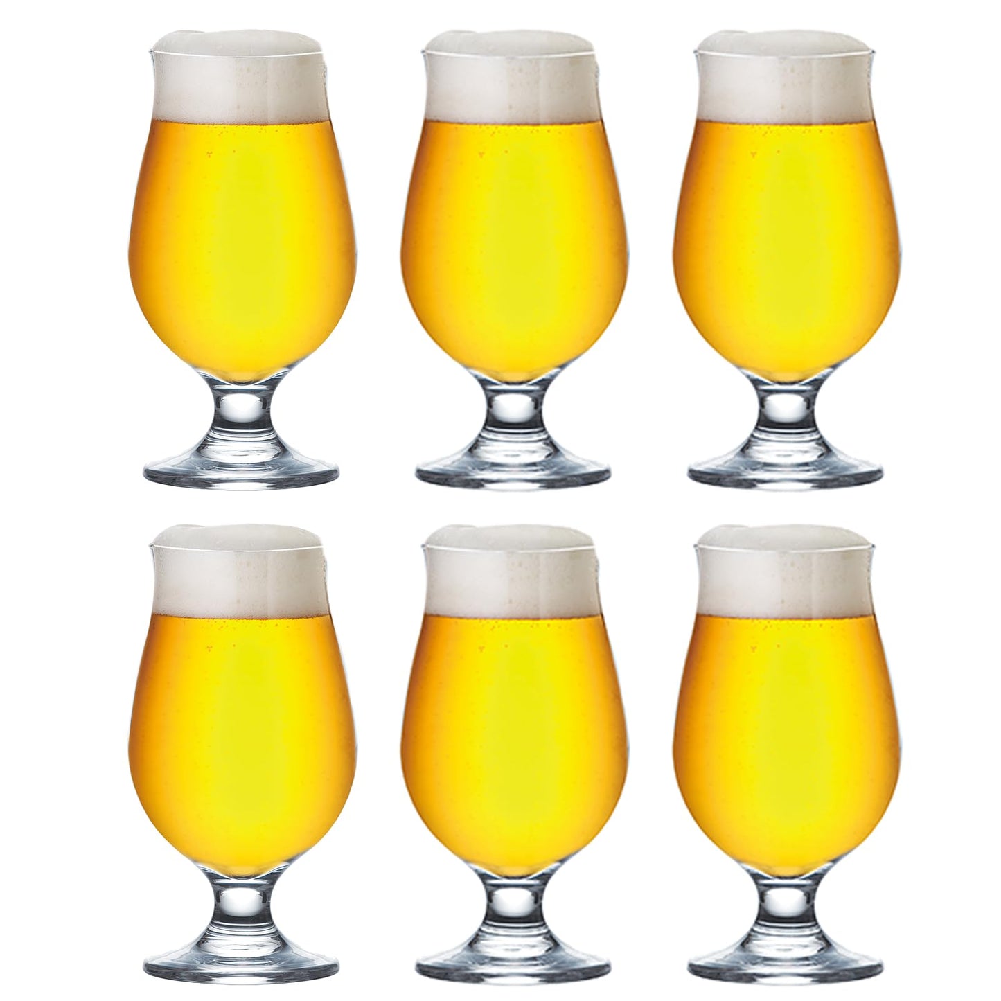 Toyo Sasaki Glass 36312-JAN-BE Beer Glass, Craft Beer Glass, 10.1 fl oz (310 ml), Pack of 6, Enjoy the rich scent of beer, Beer Glass, Pint Glass, Stylish, Cup, Made in Japan, Dishwasher Safe