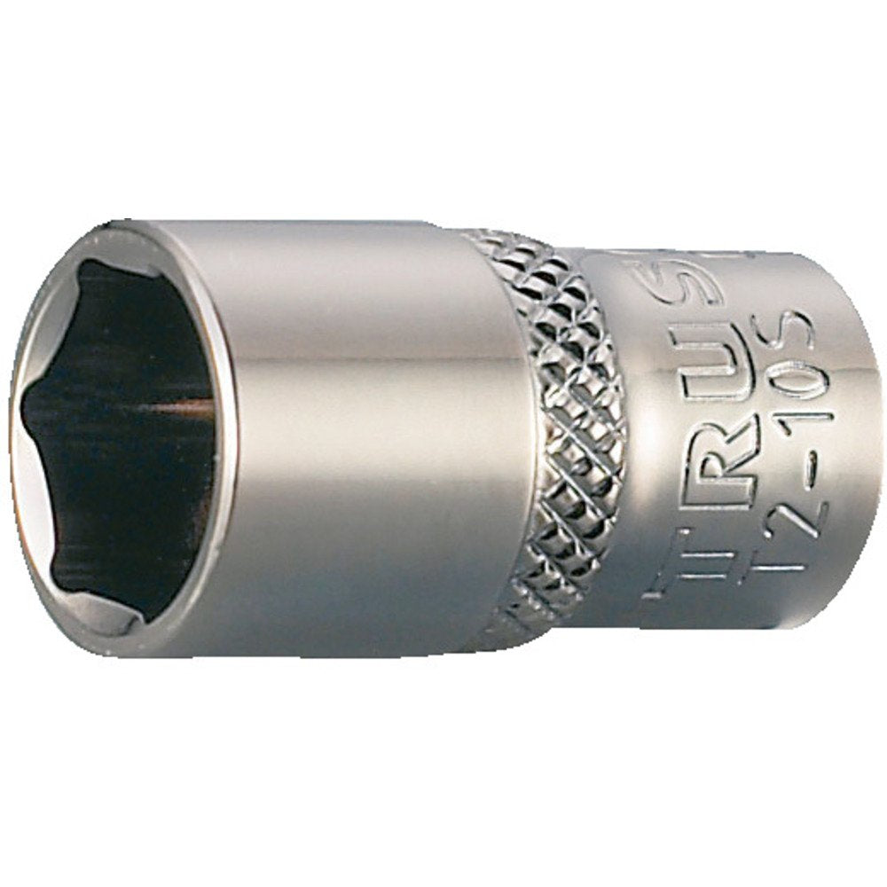 TRUSCO T2-11S Socket Hex Type Socket 0.25 inch (6.35 mm) Opposite Side 0.4 inch (11 mm)