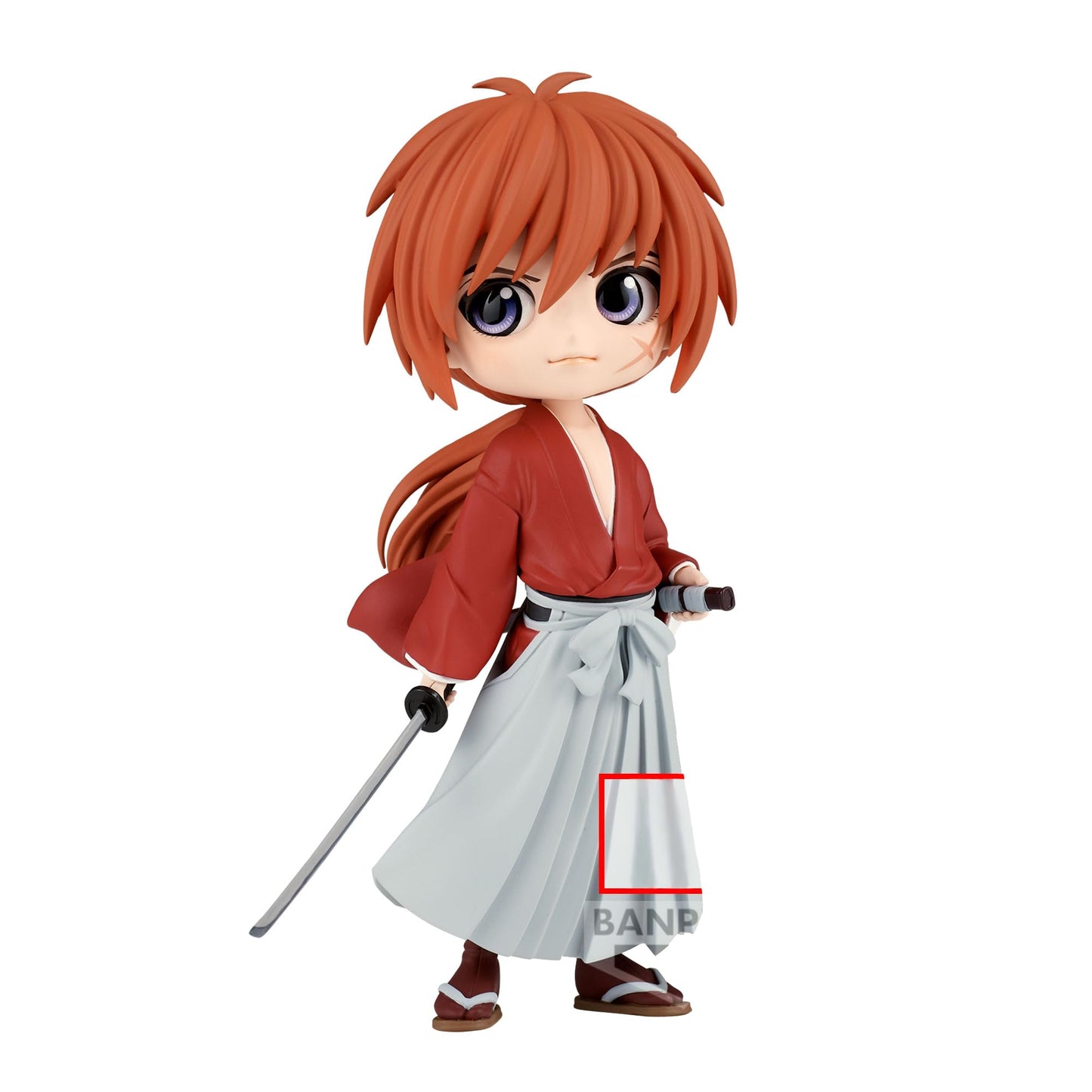 Banpresto - Rurouni Kenshin - Kenshin Himura vol. 2, Bandai Spirits Q Posket Figure