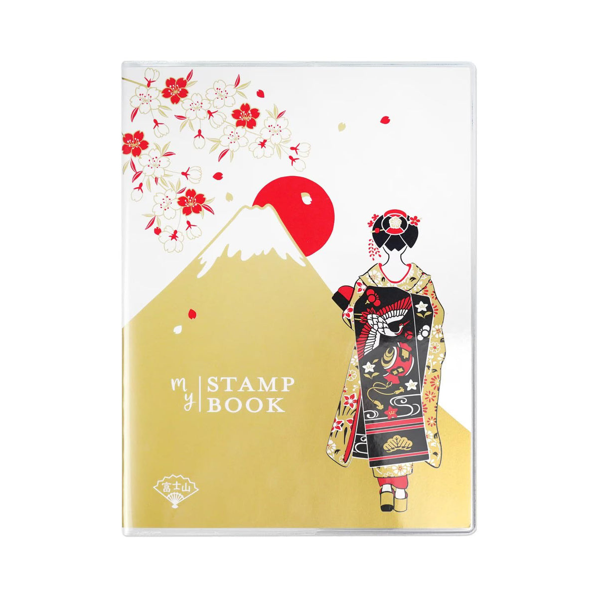 Frontier Stamp Notebook, Maiko and Mt. Fuji CHO-074