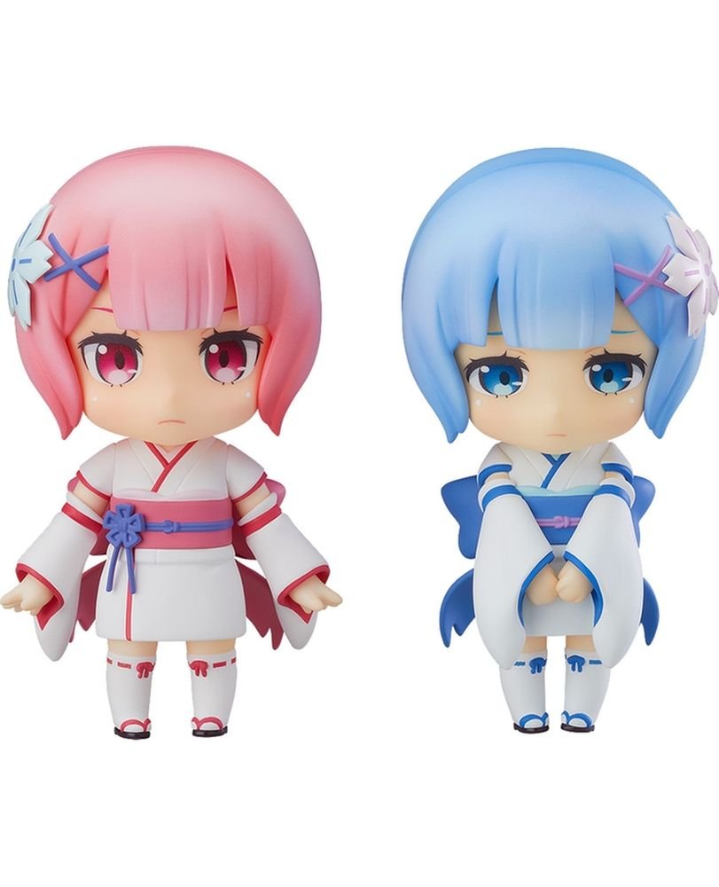 Good Smile Starting Life in Another World: Ram & Rem Nendoroid Action Figure (Childhood Version)