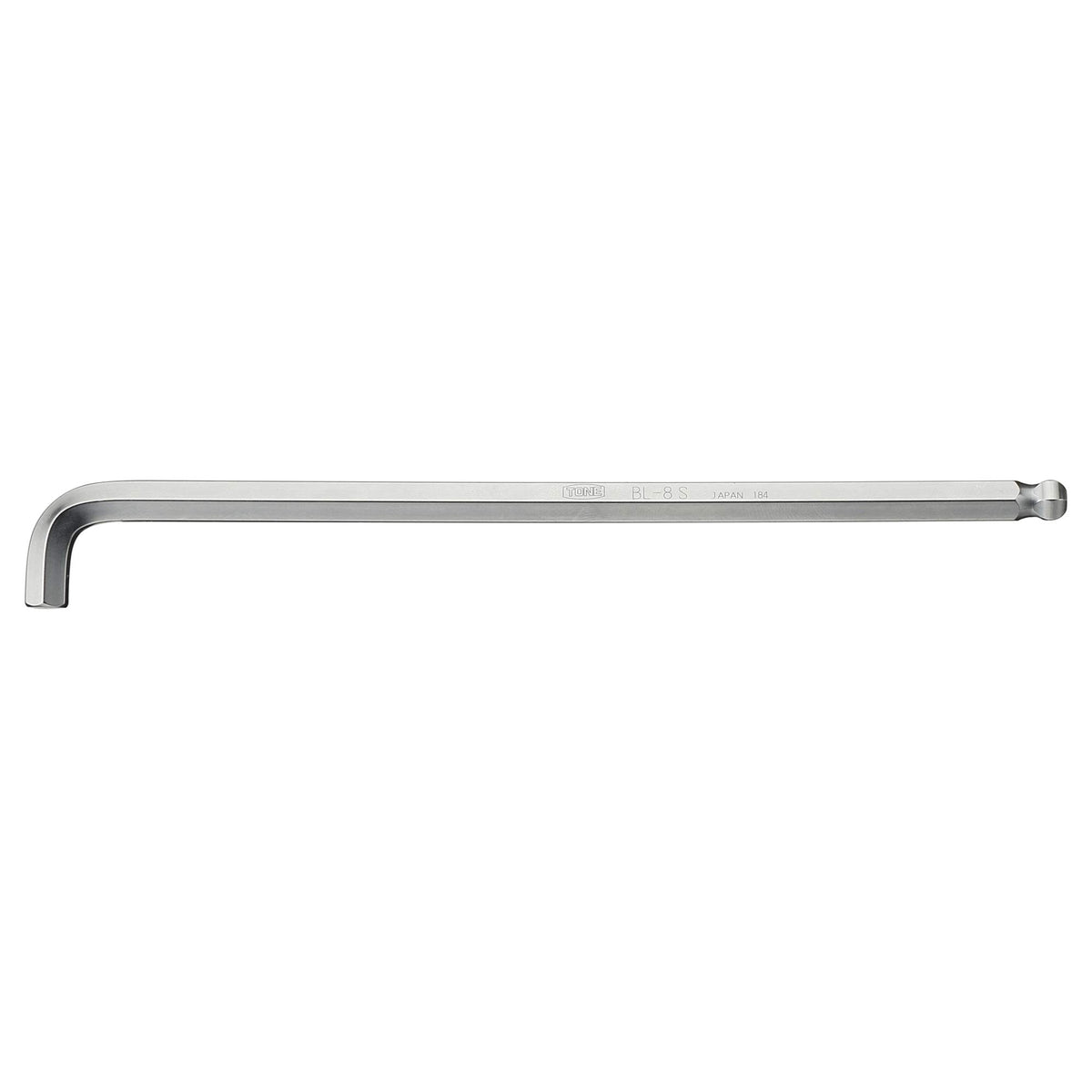 TONE Short Neck Long Ball End Hex Key Wrench L-type BL-08S 08mm