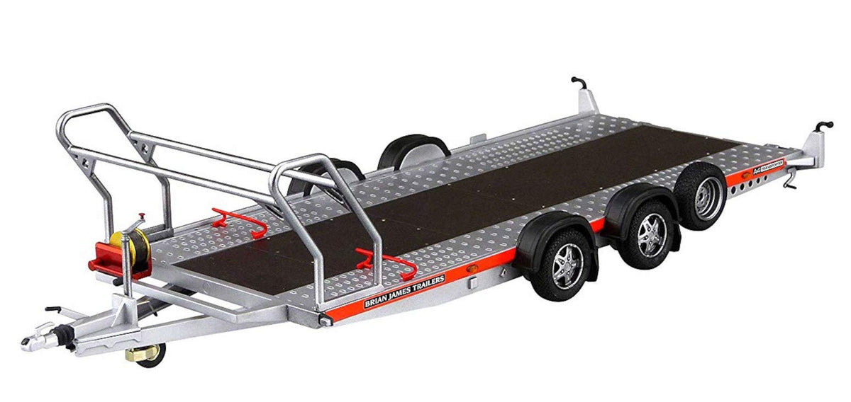 Aoshima Brian James Trailers A4 Transporter 1:24 Scale Model Kit