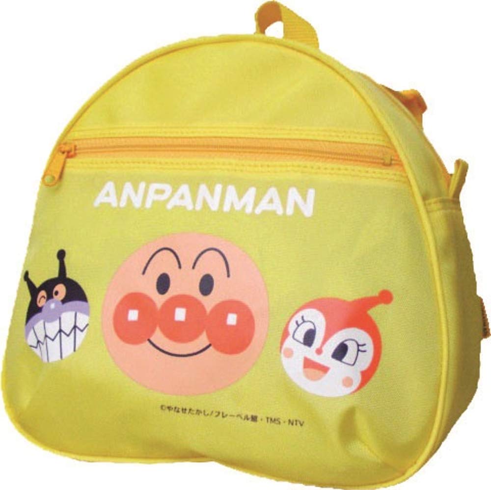 Ito Sangyo Anpanman D-Bag, Made in Japan, Yellow, 9.3 x 8.7 x 3.9 inches (23.5 x 22 x 10 cm), Mini Backpack, Anpanman