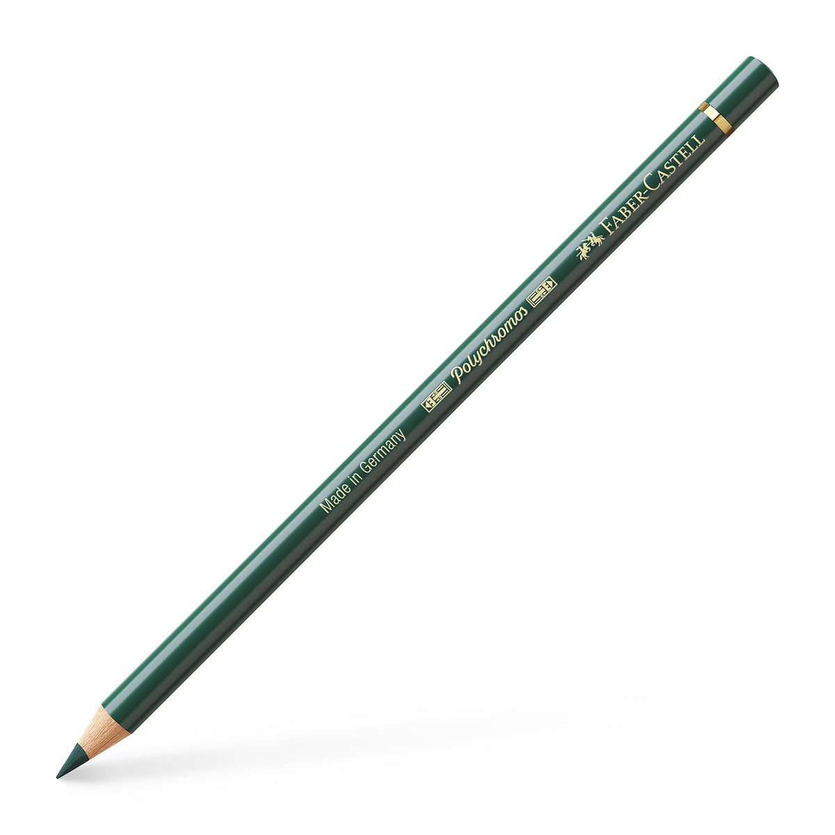 Faber Castel Polychromos Colored Pencils, 165, Jenniper Green, 6 Count