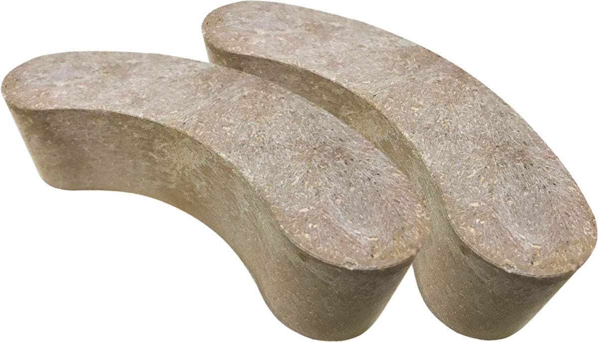 YPC Design Accessories Len Block Curb Cover Beige Set of 2
