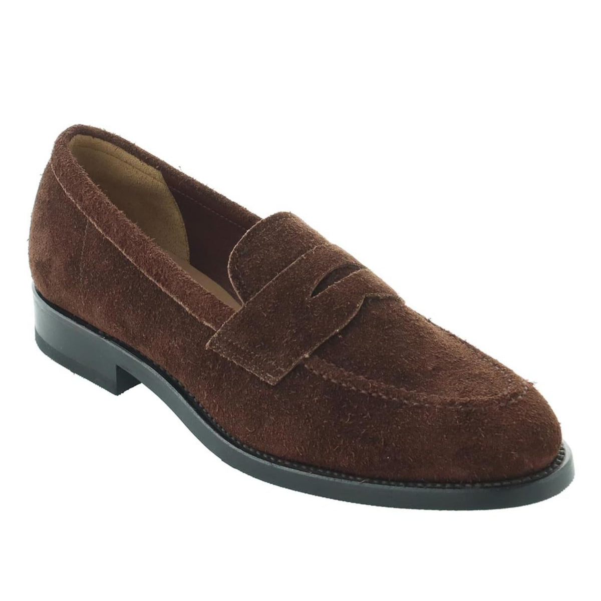 REGAL(リーガル) Men's Penny Loafer, Brown Suede, 27.0 cm