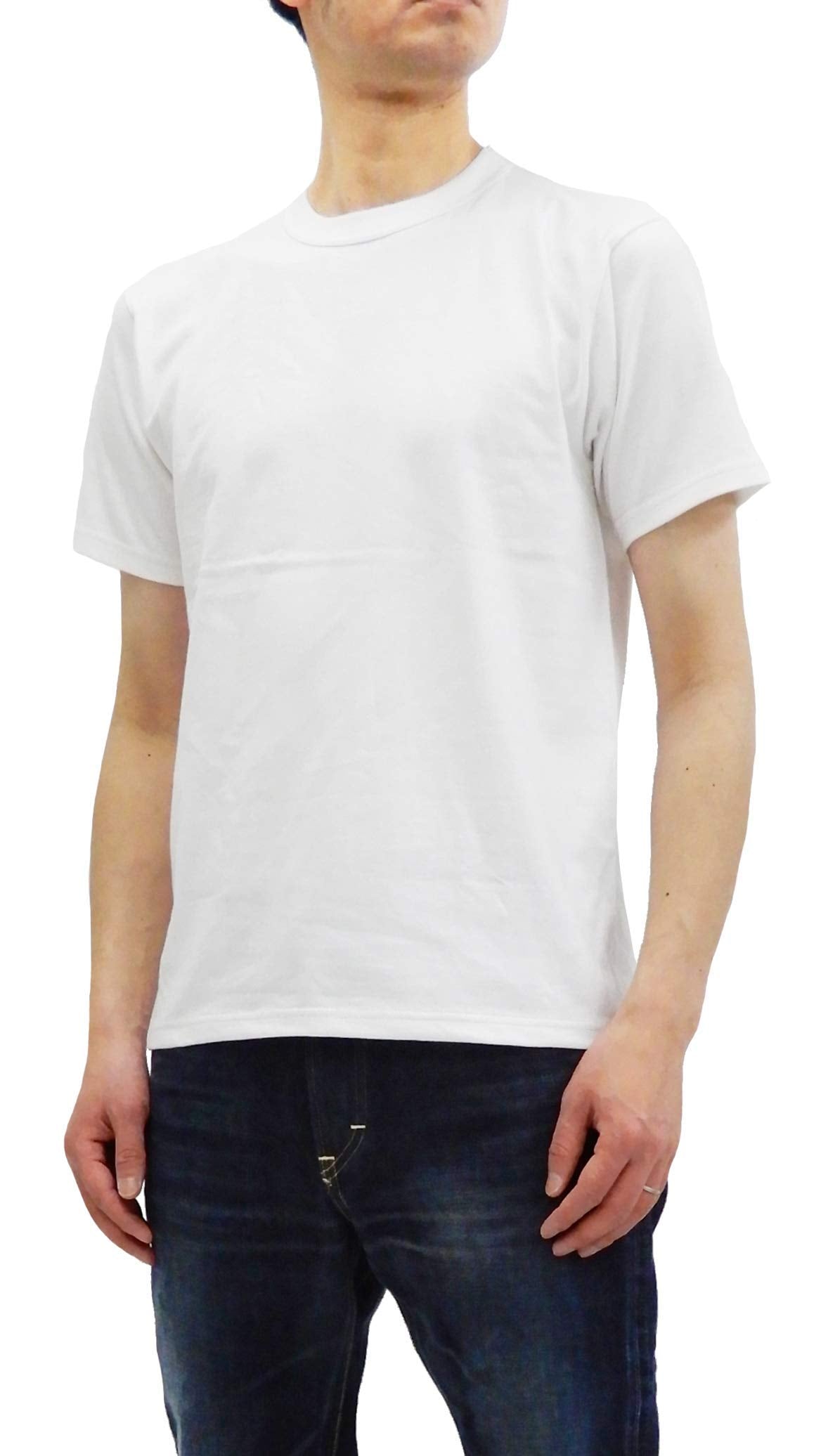 Whitesville Men's 2-Pack Plain T-Shirt Short Sleeve Tee Toyo Enterprises WV73544 Off-White Tagged Japan XXL (US XL)