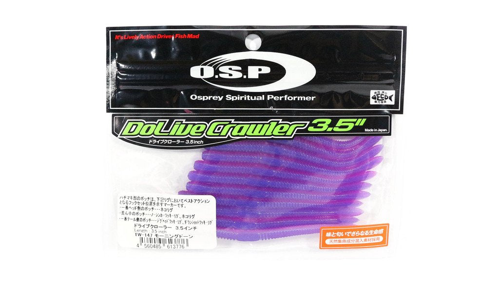 OSP Soft Lure Dolive Crawler 3.5 Inches TW-147 (3776)