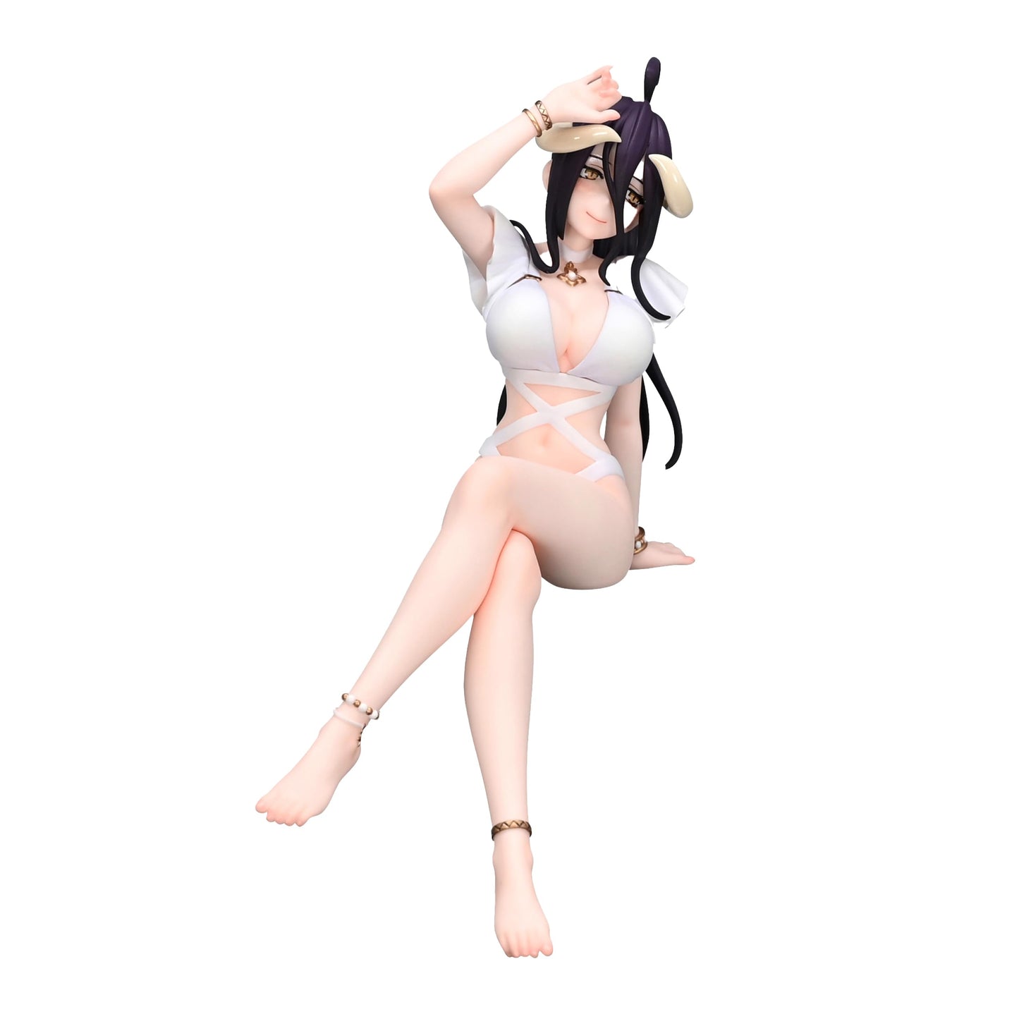 FURYU Corporation-Overlord Noodle Stopper Figure -Albedo Swimsuit ver.-
