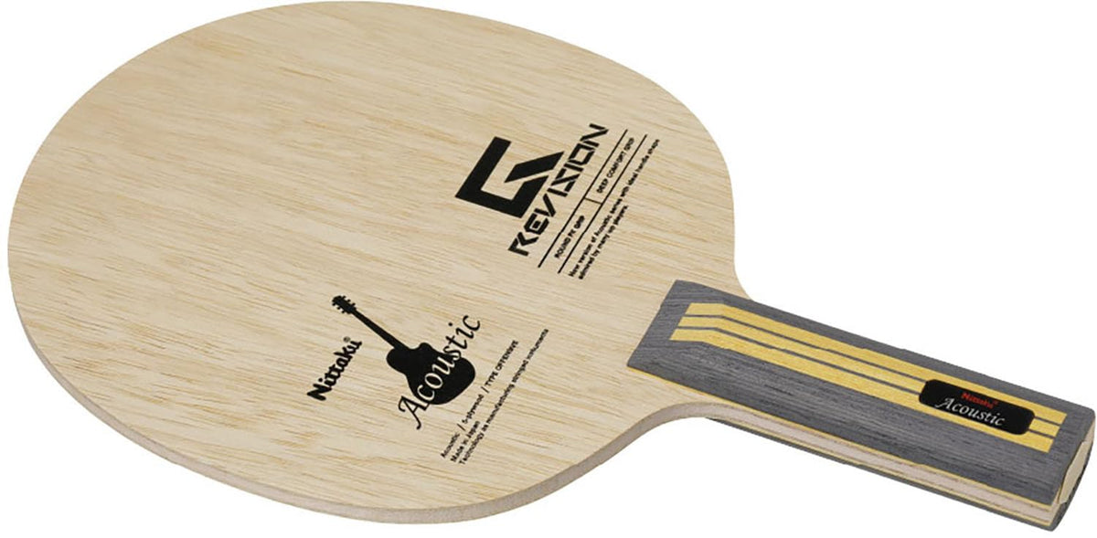 Nittaku G-Revision ST NE6201 Table Tennis Shake Cracket, Acoustic