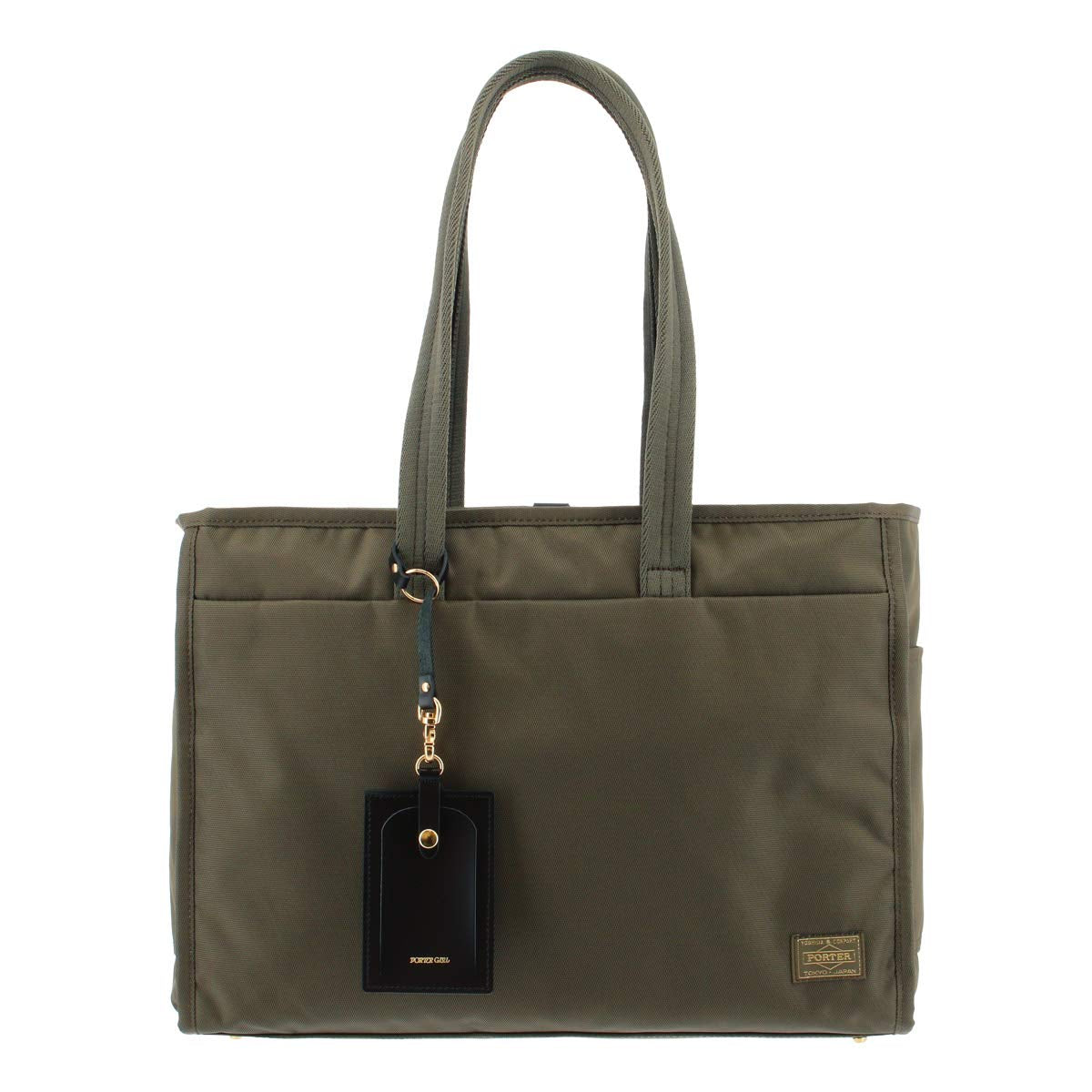 Porter Girl Tote Bag, L, Sheer, 30: Olive