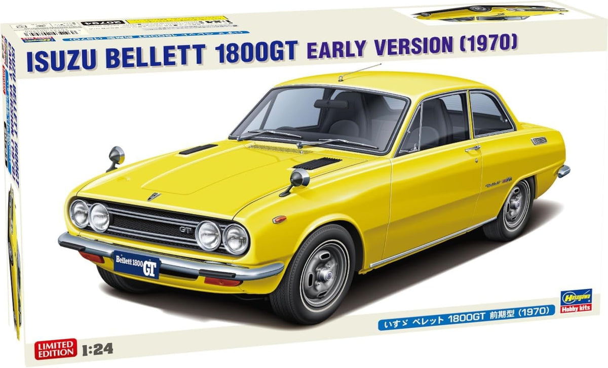 Hasegawa 1/24 Isuzu Beret 1800GT Early 1970 Plastic Model 20794