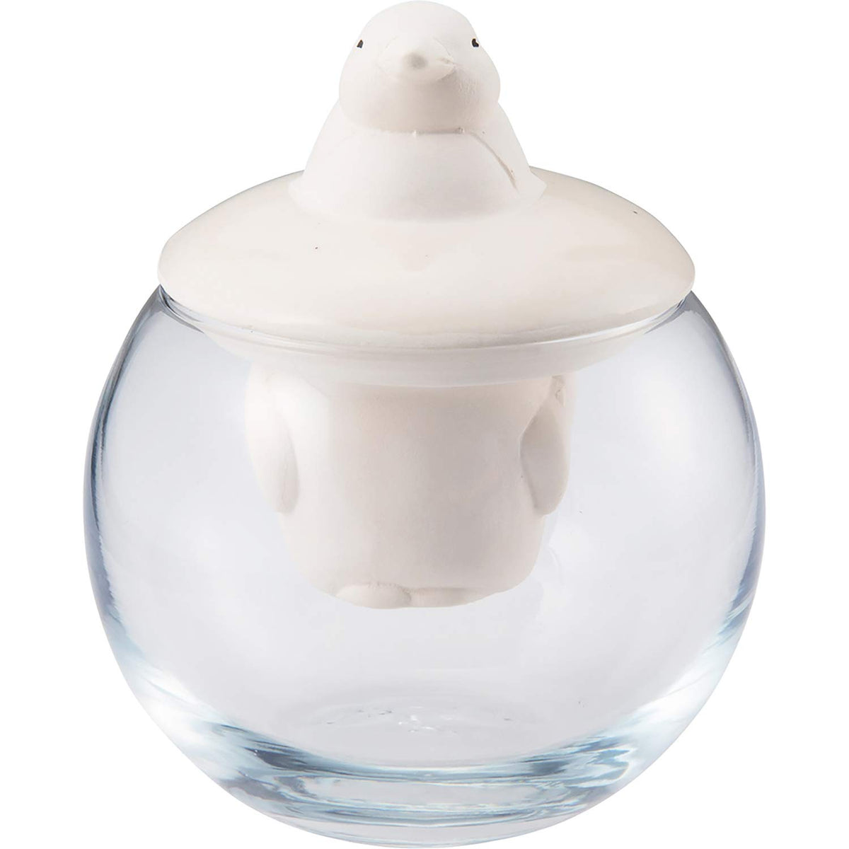 Cute Miscellaneous Goods Dome-Shaped Eco Humidifier, Tabletop, Ceramic, Vaporizer, Penguin SAN3252-4