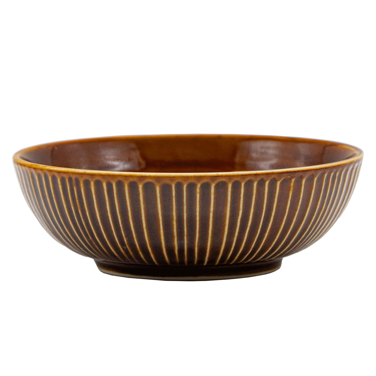 Aito Seisakusho Sogi Bowl, Plate, Diameter Approx. 5.1 inches (13 cm), Microwave Safe, Dishwasher Safe, Mino Ware, Brown, Made in Japan