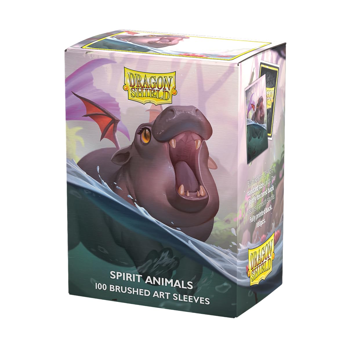 Dragon Shield | Brushed Art Sleeves | The Snortle | 100 CT - Smooth & Tough Premium TCG Sleeves | Compatible with Pokemon, Flesh & Blood, One Piece & Magic the Gathering