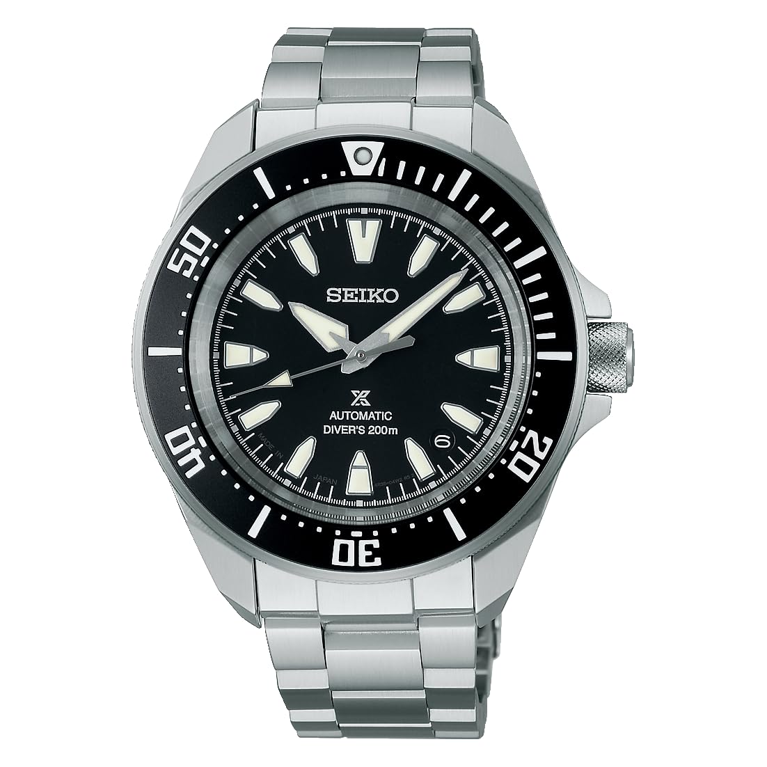 PROSPEX SBDY131 DIVER SCUBA mechanical men's metal band made in Japan NEW, Silver
