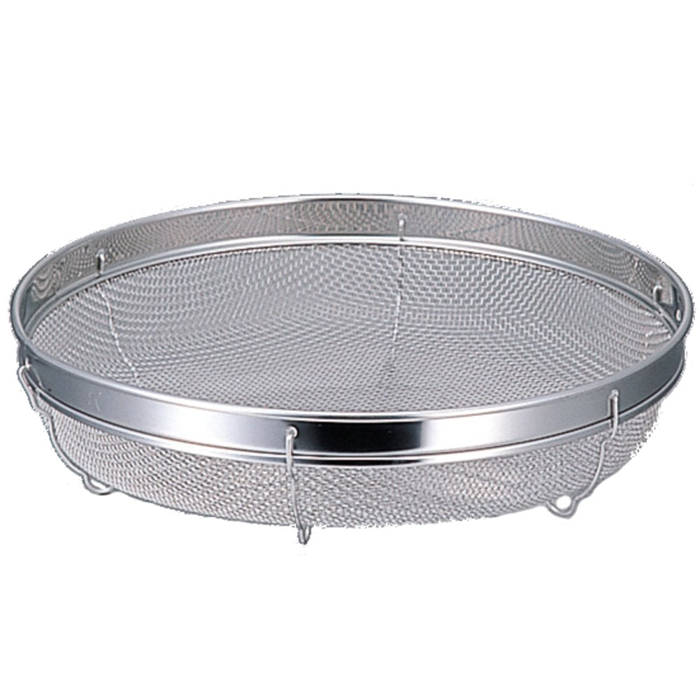 Kanei Industries Shapeline 18-8 Stainless Steel Shallow Colander 9.8 inches (25 cm), Made in Japan