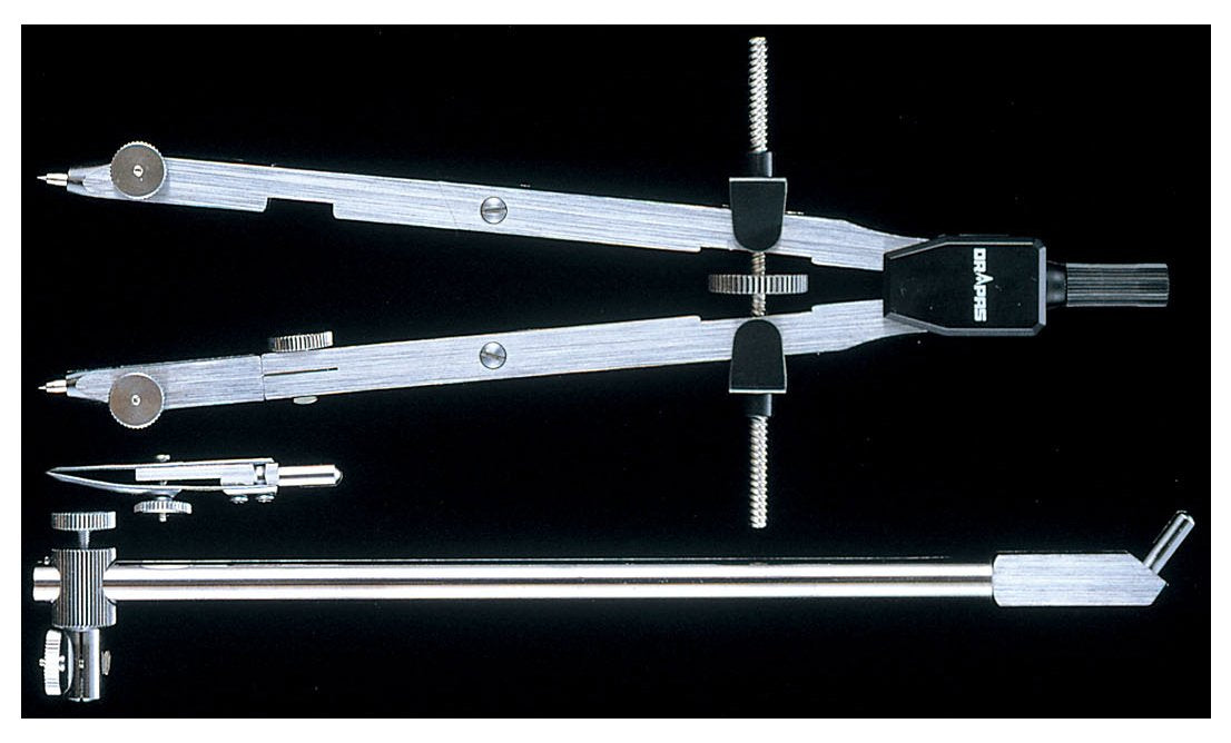 DRAPAS 02081 Large Replacement Spring Compass, Set of 3