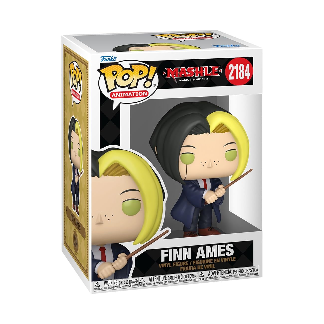 Funko Pop! Animation: Mashle - Finn Ames - Collectable Vinyl Figure - Gift Idea - Official Merchandise - Toys for Kids & Adults - Anime Fans - Model Figure for Collectors and Display
