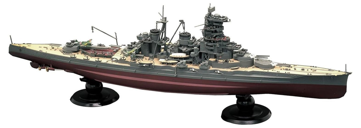 Fujimi Model FH-45 1/700 Imperial Navy Series No. 45 Japanese Navy High Speed Battleship Haina, 19 (Operation Gi I) Full Hull Model