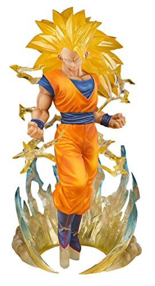TAMASHII NATIONS Bandai Dragon Ball Z Figuarts Zero Super Saiyan 3 Son Goku Action Figure