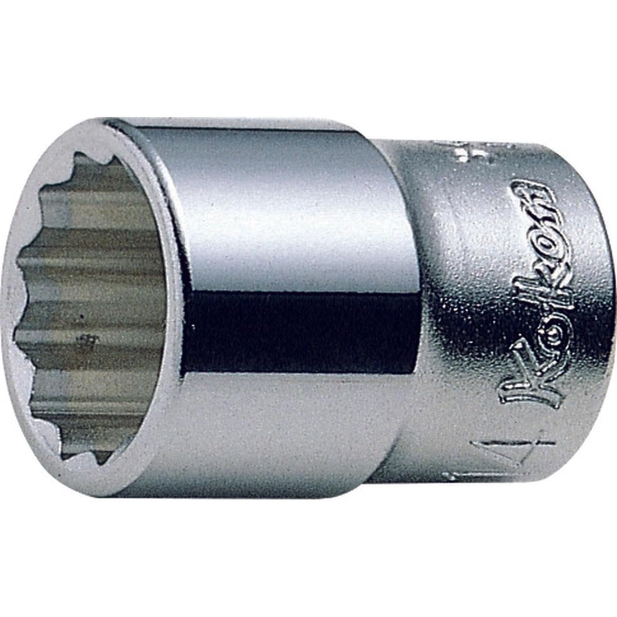 Ko-Ken USA - 3405M-18 3/8 Square Drive Socket 18 MM 12 Point LE