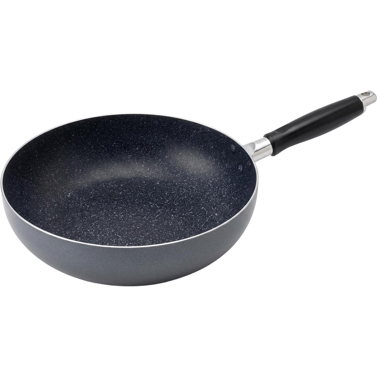 Wahei Freiz RA-9650 Deep Fry Frying Pan, 11.0 inches (28 cm), For Gas Fire, PFOA Free, Fluorine Resin Treatment, 4 Layer Coated, Neobble