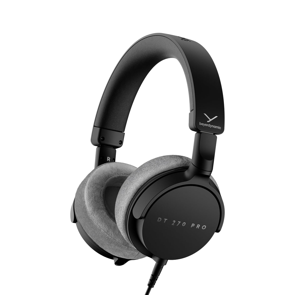 beyerdynamic DT 270 Pro Closed-Back Wired Studio Headphones, Black
