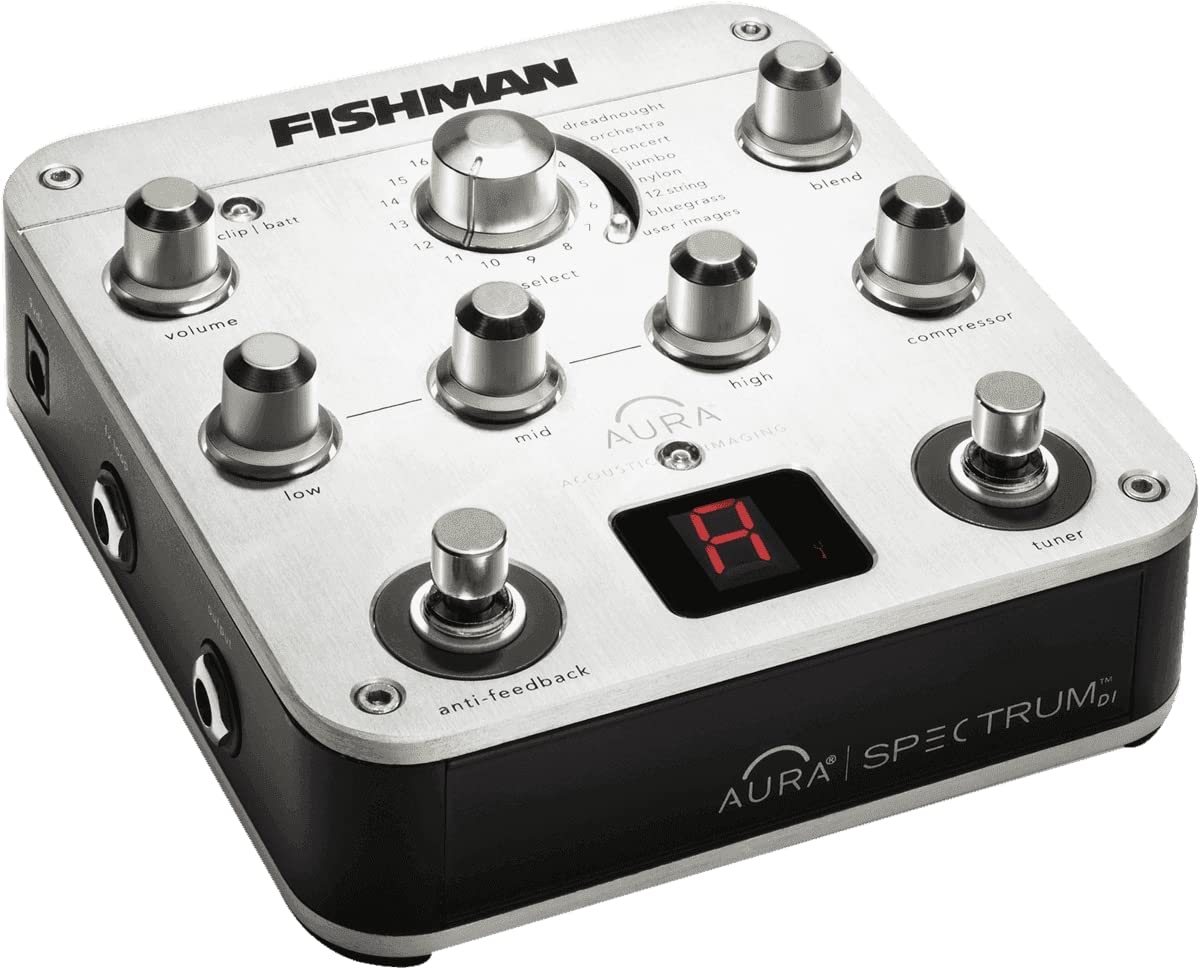 Fishman Aura Spectrum DI Preamp Acoustic Pedal