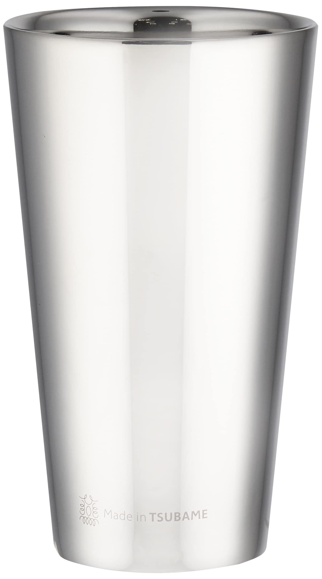 タマハシ(Tamahashi) Frosted Ryuzumono Tumbler Silver, Approx. φ3.0 inches (7.5 cm), Height 4.9 inches (12.5 cm)