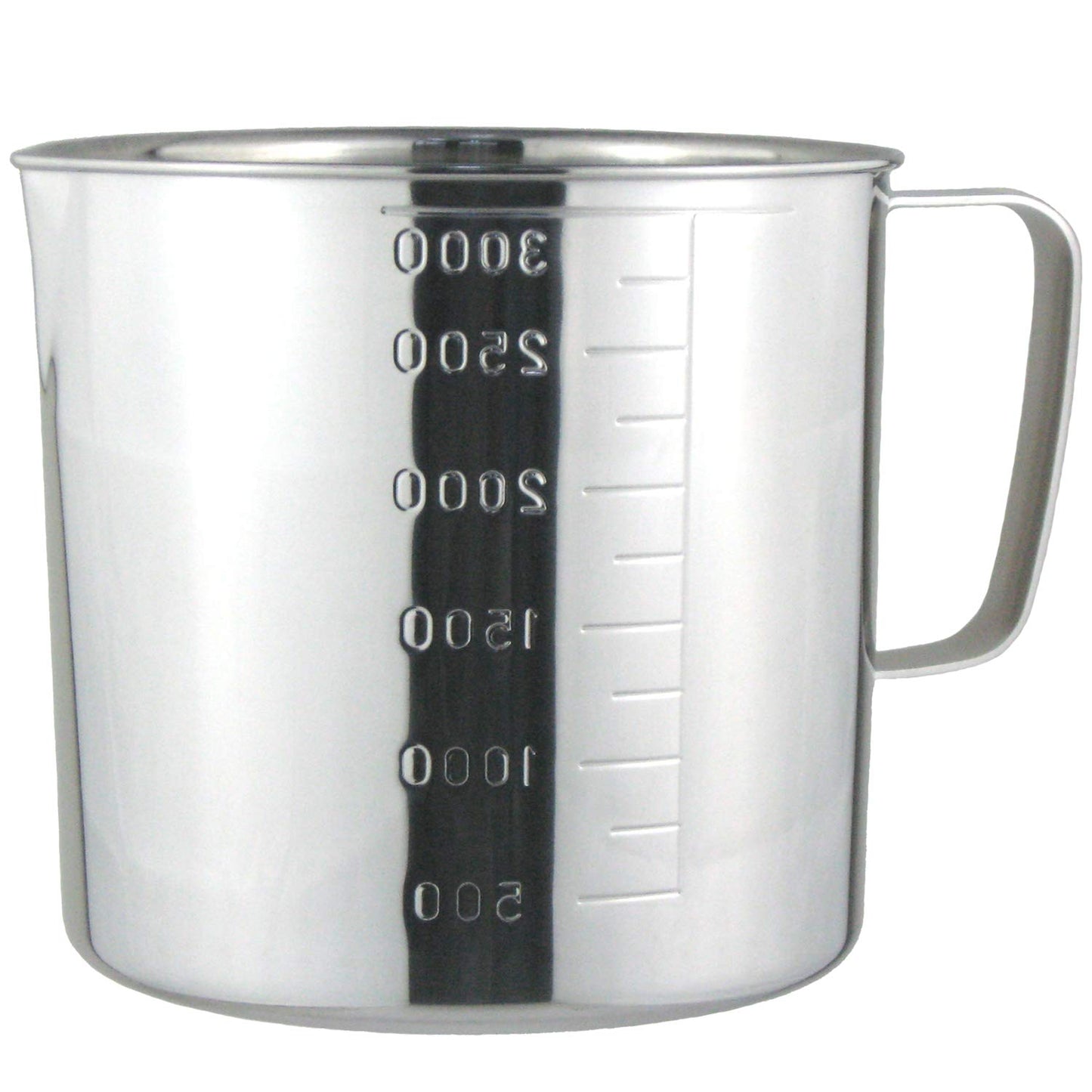 Nagao Tsubamesanjo 803000 Measuring Cup, 18-8 Stainless Steel, Made in Japan